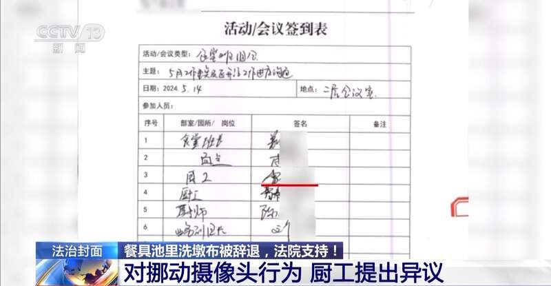 洗墩布被辞退 法院：支持！儿童安全重于一切j9九游会入口首页一名厨工在幼儿园洗碗